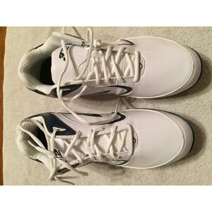 new with box men's 3N2 pulse metal white/navy blue baseball cleats size 13‎